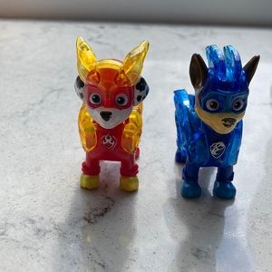 Mighty Chase and Mighty Marshall. Mighty Pups Paw Patrol movie